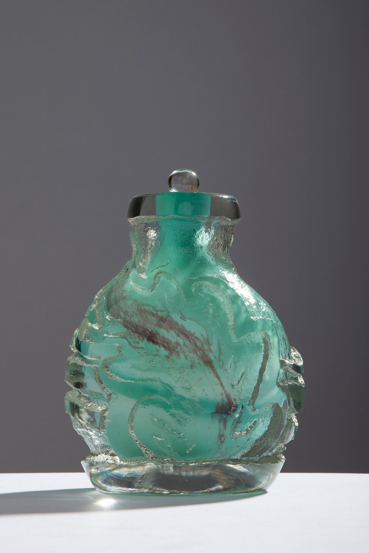 Maurice Marinot Perfume Bottle